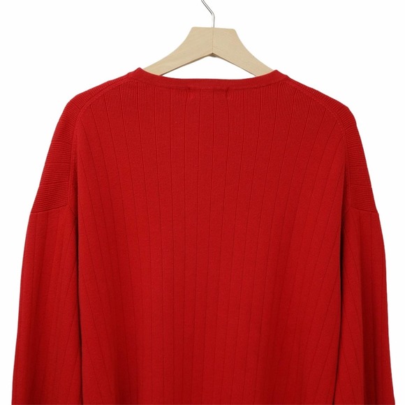 Nautica Crew Neck Pullover Ribbed Sweater - Picture 4 of 10